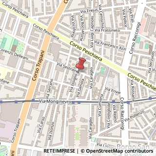 Mappa Via Sestriere, 9, 10141 Torino, Torino (Piemonte)