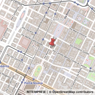 Mappa Via Roma, 287, 10123 Torino, Torino (Piemonte)