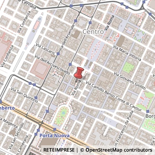 Mappa Via Roma, 314, 10121 Torino, Torino (Piemonte)