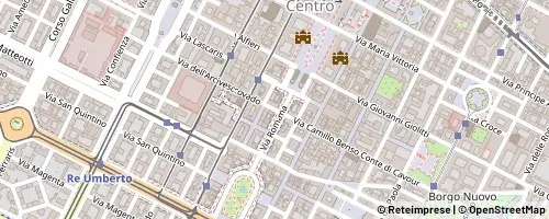 Mappa Torino