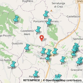 Mappa Via Santa Maria, 15020 Castelletto Merli AL, Italia (3.086)