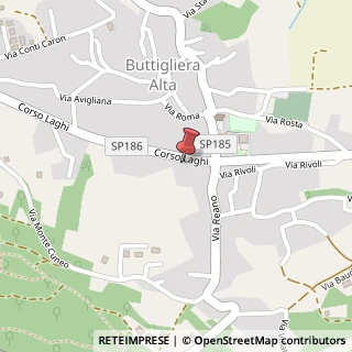 Mappa Corso Laghi, 5, 10090 Buttigliera Alta, Torino (Piemonte)