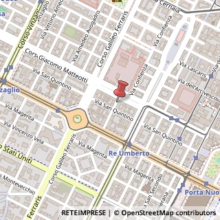 Mappa Corso Giacomo Matteotti, 19, 10121 Torino, Torino (Piemonte)