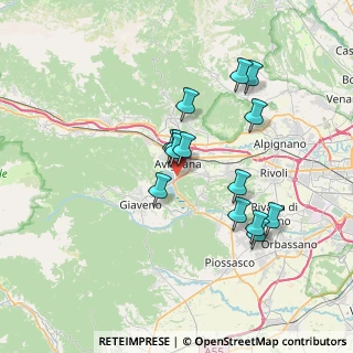 Mappa Via Ceresole, 10051 Avigliana TO, Italia (6.23)
