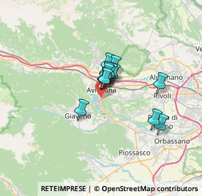Mappa Via Ceresole, 10051 Avigliana TO, Italia (4.11308)
