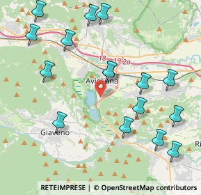 Mappa Via Ceresole, 10051 Avigliana TO, Italia (4.75938)