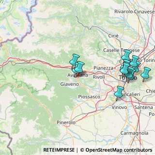 Mappa Via Ceresole, 10051 Avigliana TO, Italia (17.74615)