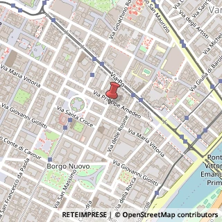 Mappa Via San Massimo, 7, 10123 Torino, Torino (Piemonte)