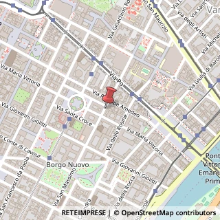 Mappa Via San Massimo, 11, 10123 Torino, Torino (Piemonte)