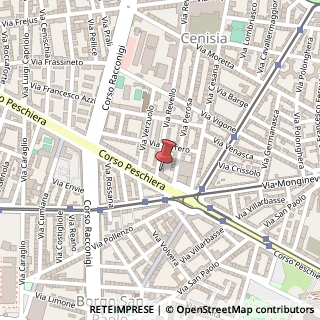 Mappa Via Revello, 61, 10139 Torino, Torino (Piemonte)