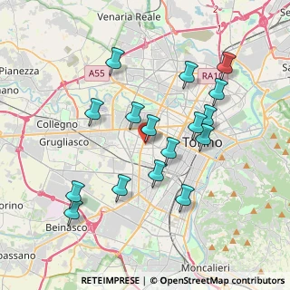 Mappa Via Serrano, 10141 Torino TO, Italia (3.6825)