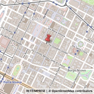 Mappa Via Giovanni Giolitti, 10/B, 10123 Torino, Torino (Piemonte)