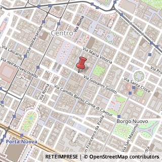 Mappa Via Giovanni Giolitti, 8, 10123 Torino, Torino (Piemonte)