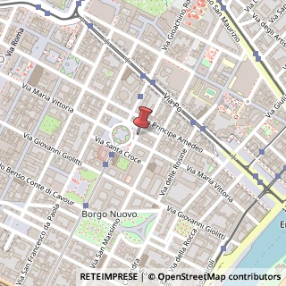 Mappa Piazza Carlo Emanuele II, 13, 10123 Torino, Torino (Piemonte)