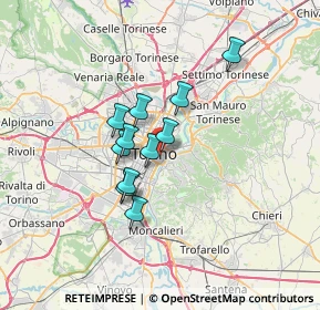 Mappa P.za Carlo Emanuele II, 10123 Torino TO, Italia (4.82455)