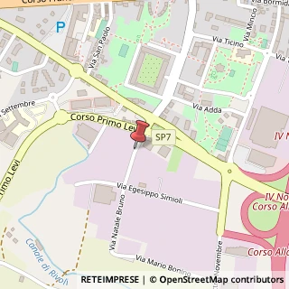 Mappa Via N. Bruno, 38, 10098 Rivoli, Torino (Piemonte)