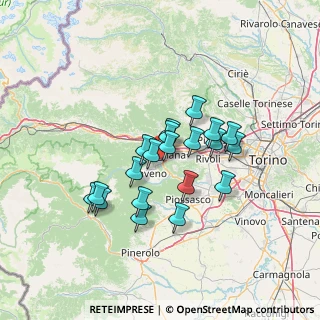 Mappa Lago Grande di Avigliana, 10051 Avigliana TO, Italia (10.906)