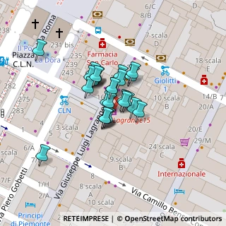 Mappa La Rinascente Ground Floor, 10100 Torino TO, Italia (0.00741)