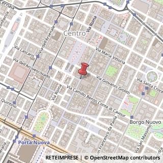 Mappa Via Teofilo Rossi Conte di Montelera,  3, 10123 Torino, Torino (Piemonte)