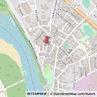 Mappa Piazza Cornelio Nepote, 2, 46035 Ostiglia, Mantova (Lombardia)