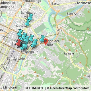 Mappa Corso Quintino Sella, 10132 Torino TO, Italia (2.197)