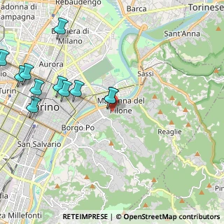 Mappa Corso Quintino Sella, 10132 Torino TO, Italia (2.52909)