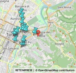 Mappa Corso Quintino Sella, 10132 Torino TO, Italia (2.00267)