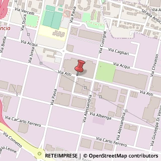 Mappa Via asti 8/a, 10098 Rivoli, Torino (Piemonte)