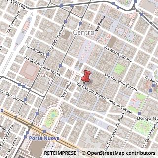 Mappa Via Giuseppe Luigi Lagrange, 22, 10123 Torino, Torino (Piemonte)