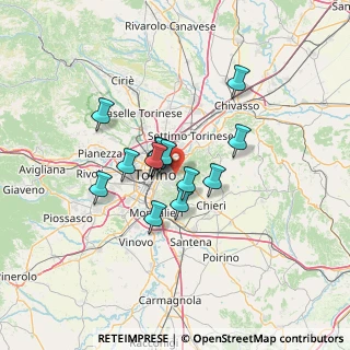 Mappa Strada D'Harcourt, 10132 Torino TO, Italia (9.46143)