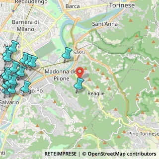 Mappa Strada D'Harcourt, 10132 Torino TO, Italia (3.4445)