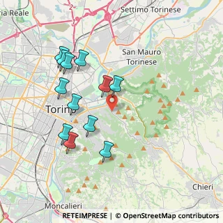 Mappa Strada D'Harcourt, 10132 Torino TO, Italia (3.75833)