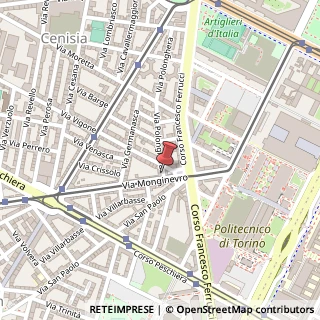 Mappa Via Polonghera, 52, 10138 Torino, Torino (Piemonte)
