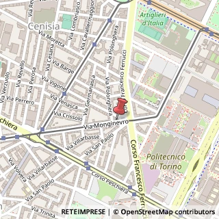 Mappa Via Monginevro, 2, 10138 Torino, Torino (Piemonte)