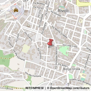 Mappa Via Avigliana, 9, 10098 Rivoli, Torino (Piemonte)