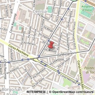 Mappa Via Crissolo, 19, 10138 Torino, Torino (Piemonte)