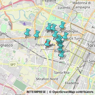 Mappa Via Sacra di S. Michele, 10141 Torino TO, Italia (1.26385)