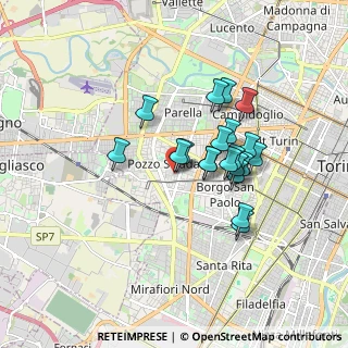 Mappa Centro Commerciale Carrefour, 10141 Torino TO, Italia (1.3935)
