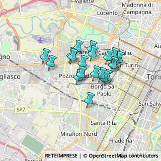 Mappa Centro Commerciale Carrefour, 10141 Torino TO, Italia (1.278)