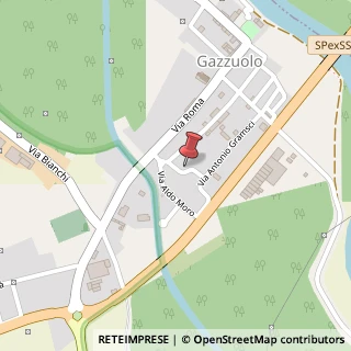 Mappa Corso A. dalla Chiesa, 28, 46010 Gazzuolo, Mantova (Lombardia)