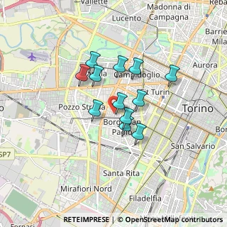 Mappa Via Genola, 10141 Torino TO, Italia (1.2325)