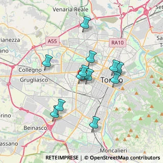 Mappa Via Genola, 10141 Torino TO, Italia (3.13083)
