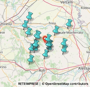 Mappa SP 16, 15020 Castelletto Merli AL (10.71053)