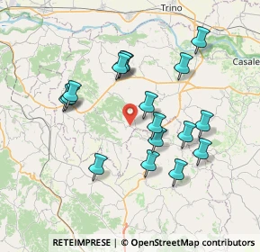 Mappa SP 16, 15020 Castelletto Merli AL (6.93882)