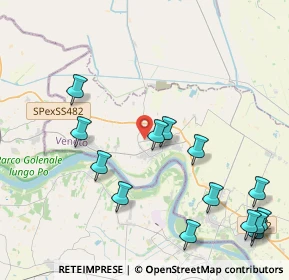 Mappa Via Battaglie, 45032 Bergantino RO, Italia (5.07929)