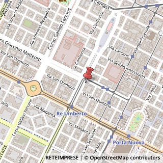 Mappa Corso Re Umberto, 9, 10100 Torino, Torino (Piemonte)