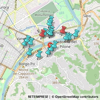 Mappa Piazza Gozzano Guido, 10132 Torino TO, Italia (0.714)