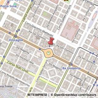 Mappa Corso Vittorio Emanuele II,  84, 10121 Torino, Torino (Piemonte)