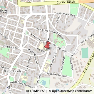 Mappa Viale colli 63, 10098 Rivoli, Torino (Piemonte)