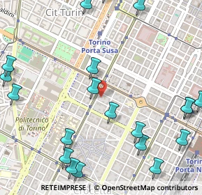 Mappa Via Vincenzo Vela, 10128 Torino TO, Italia (0.7375)